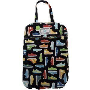 NWOT Travel Laundry Company Laundry Bag Printed Shoe Fabric Large Capacity